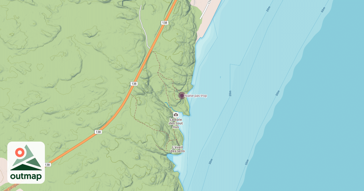 Map of Niaise pas trop