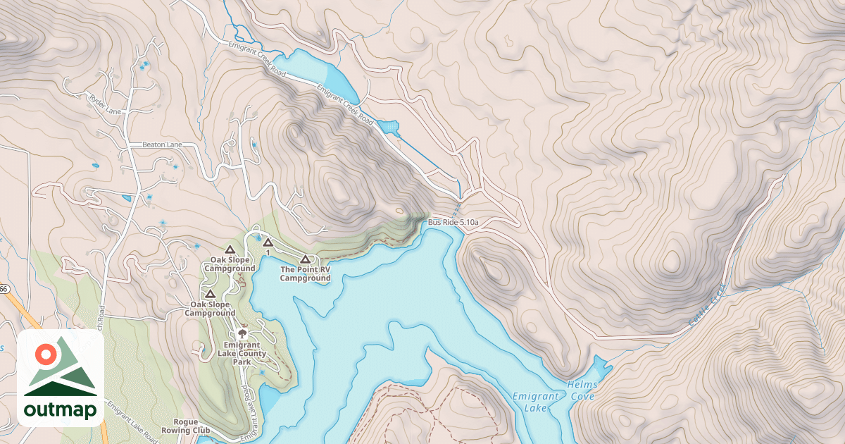 Map of Bus Ride