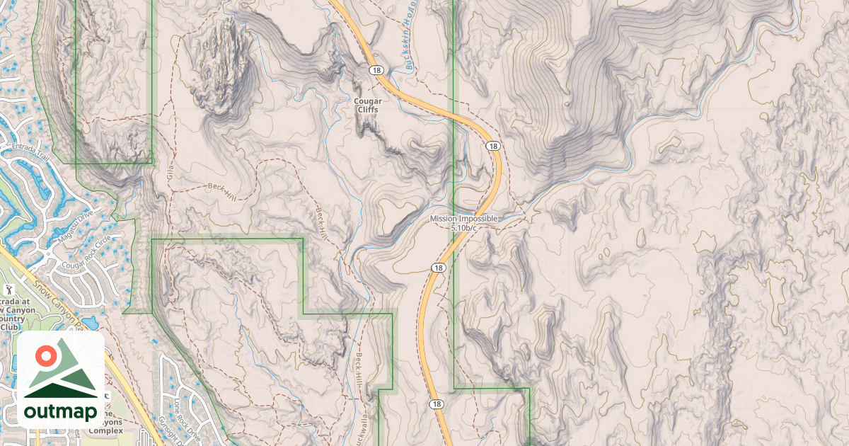 Map of Mission Impossible