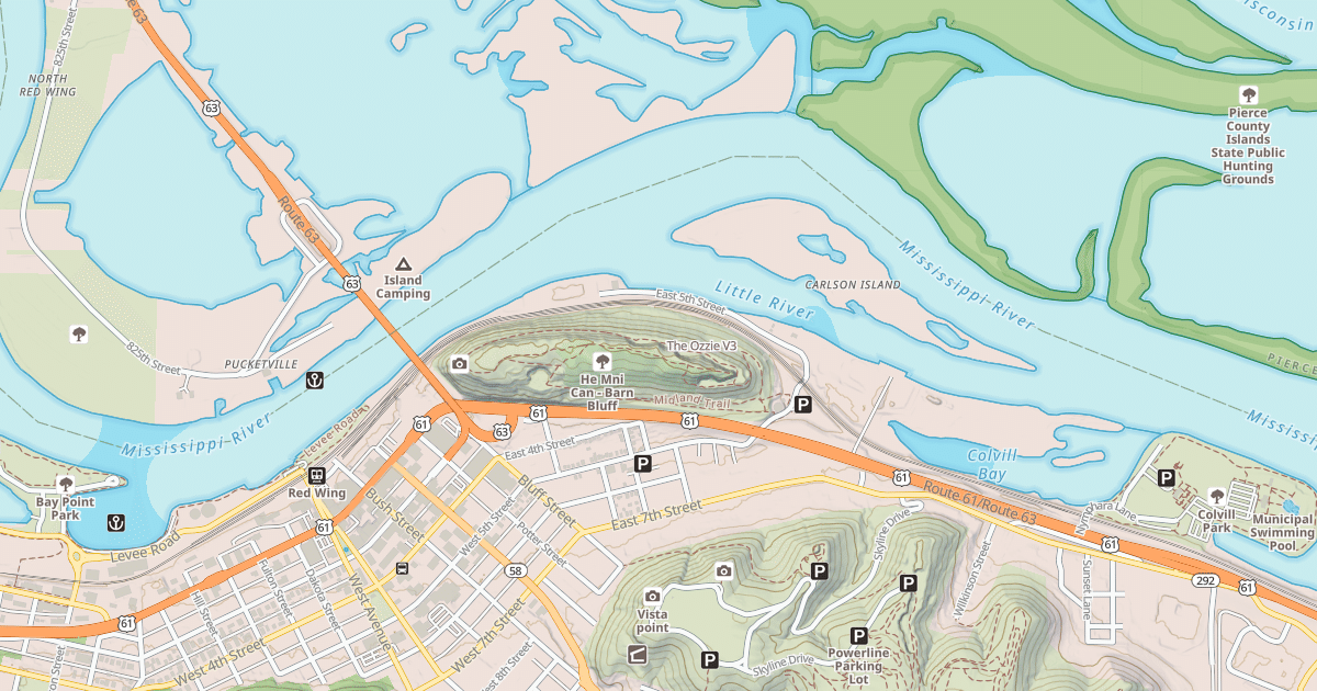 Map preview of The Ozzie