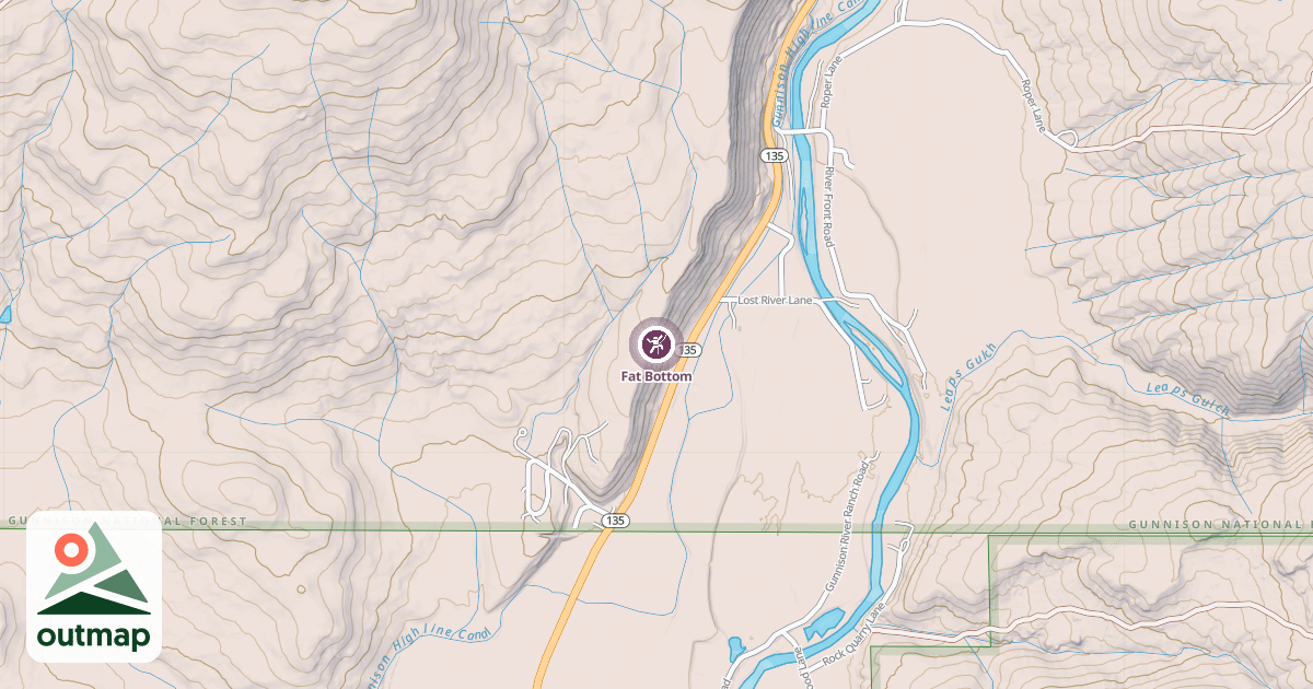 Map of Fat Bottom