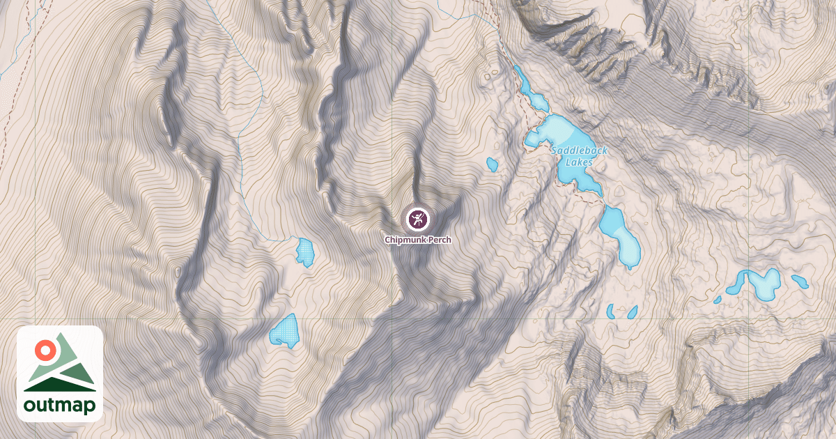 Map of Chipmunk Perch
