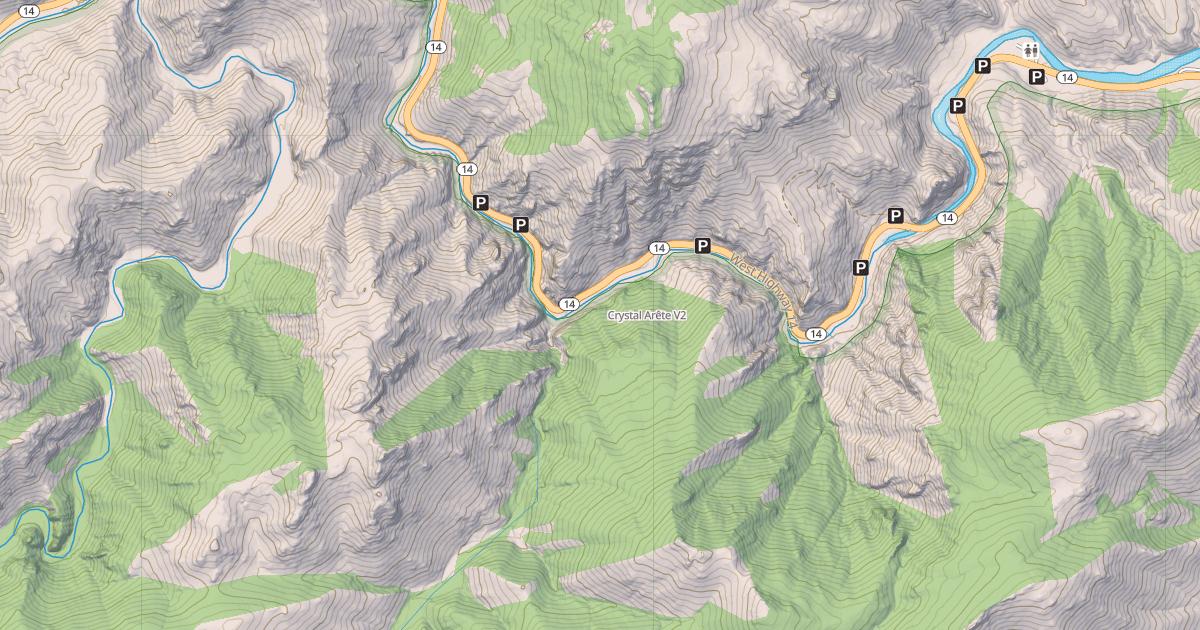 Map preview of Crystal Arête