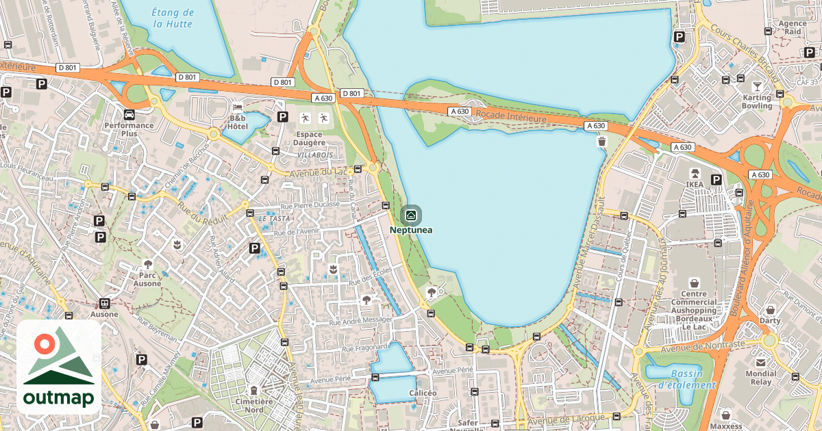 Map of Neptunea