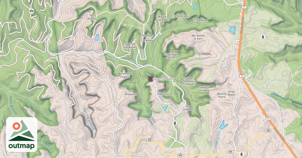 Map of Lichen the Bikin