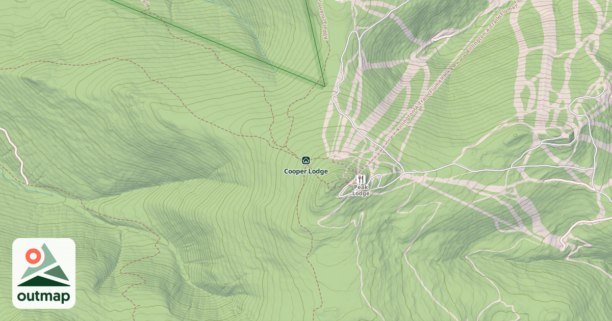 Map of Cooper Lodge