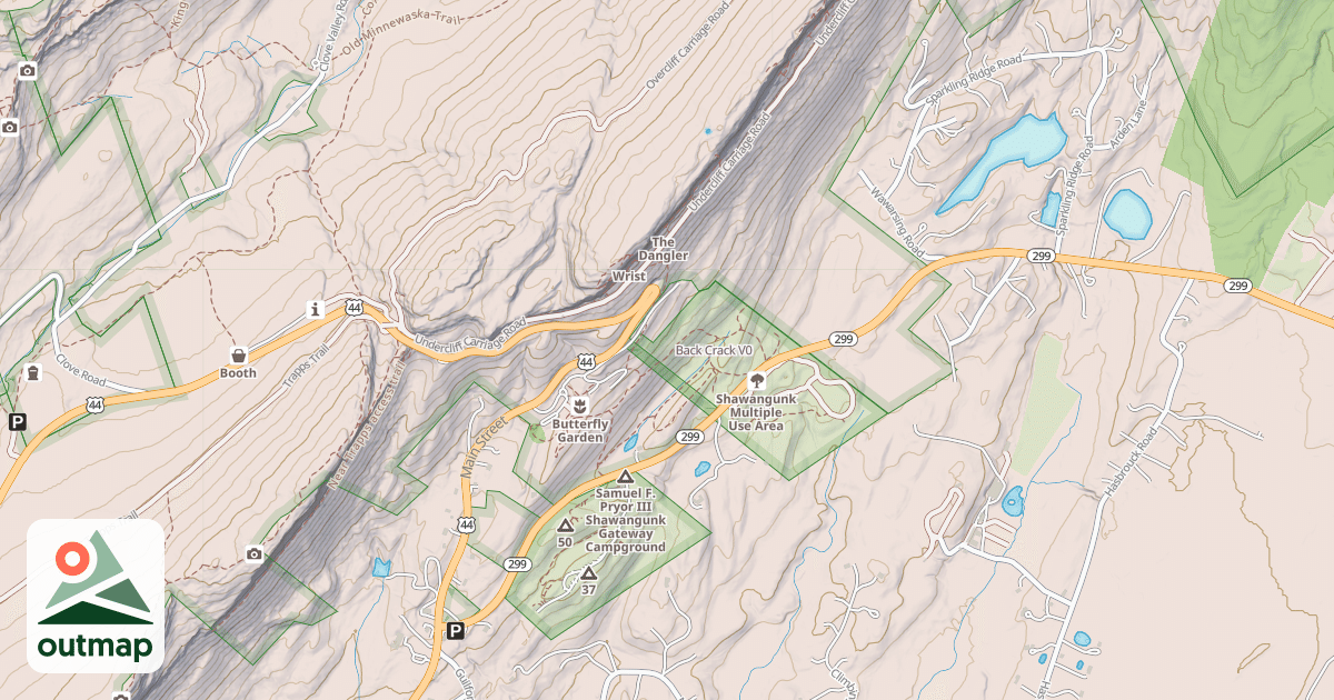 Map of Back Crack