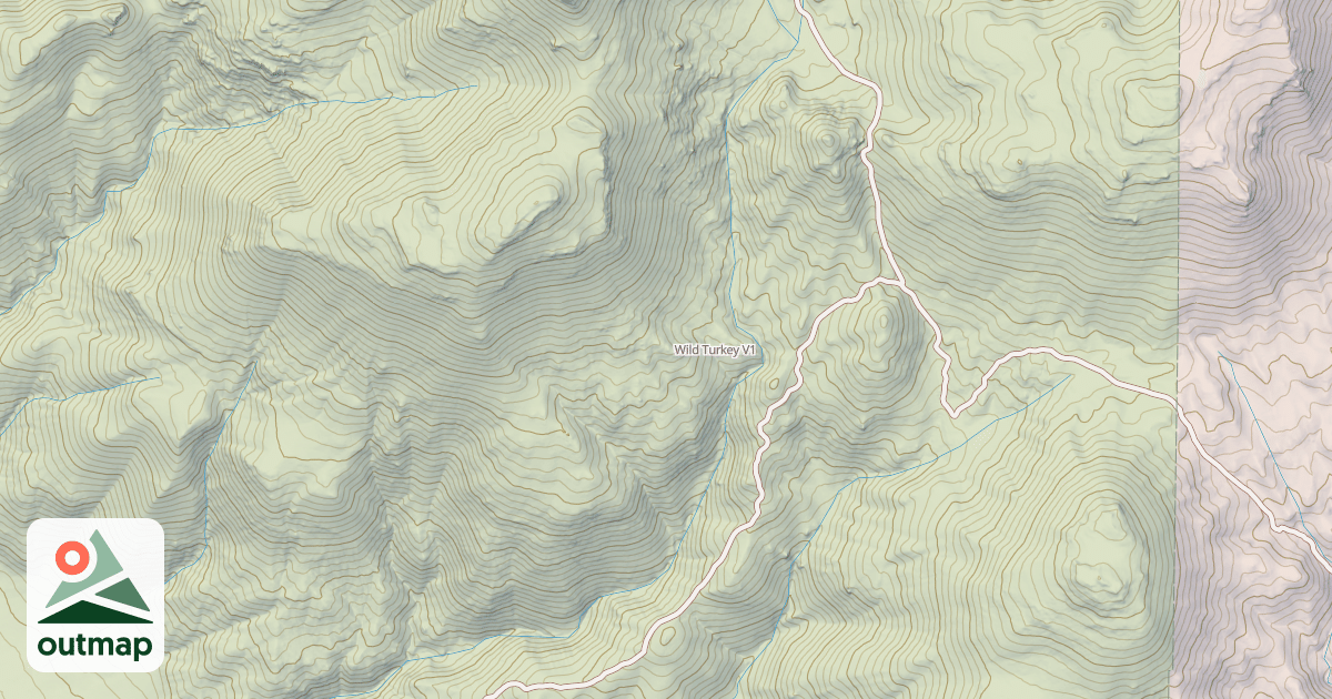 Map of Wild Turkey
