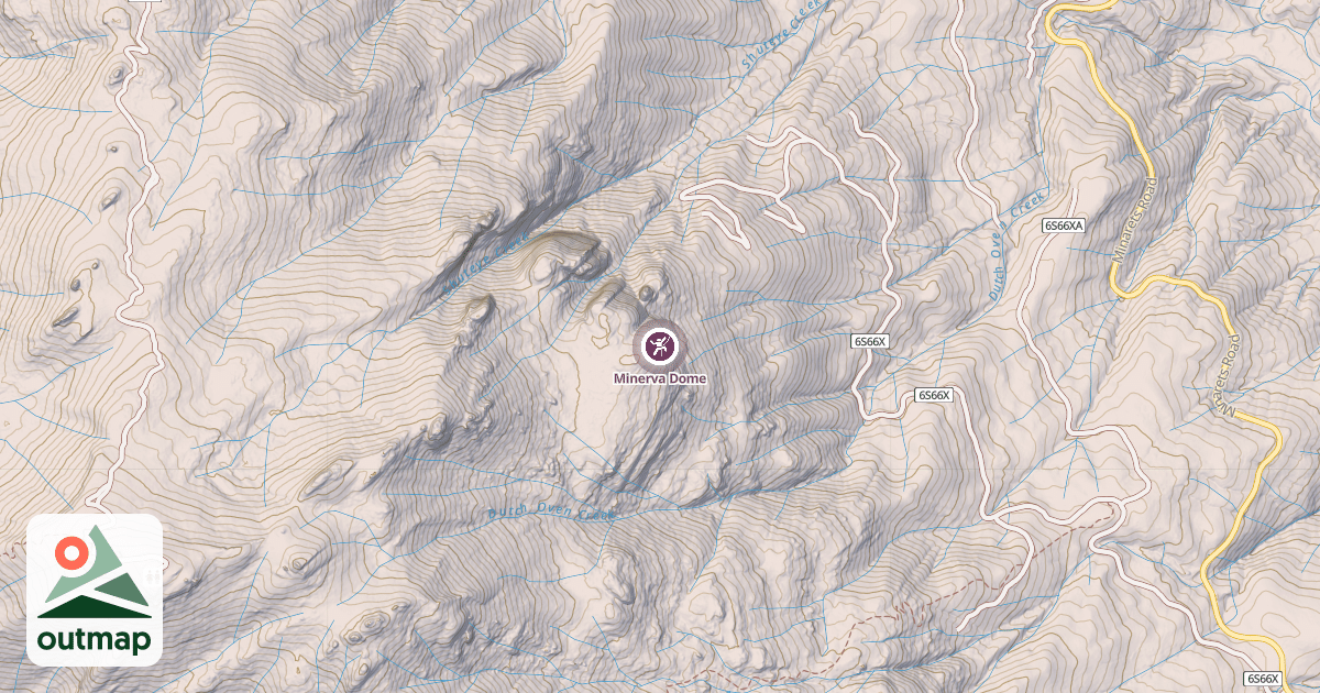 Map of Minerva Dome