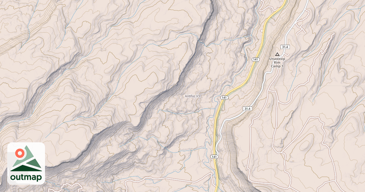 Map of Antifaz