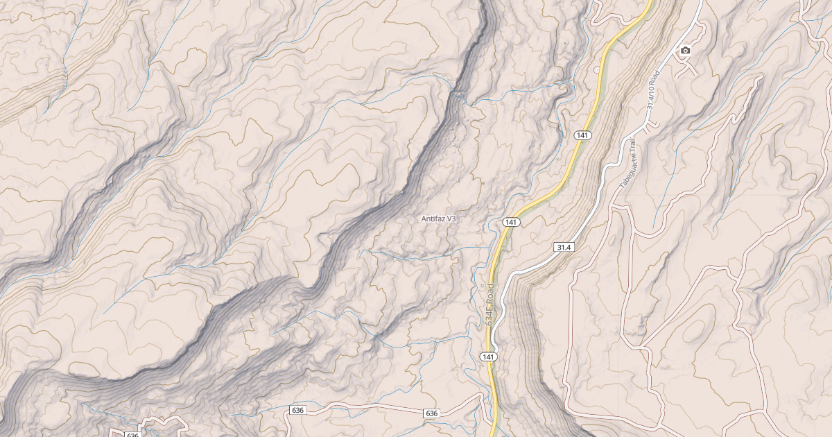 Map preview of Antifaz