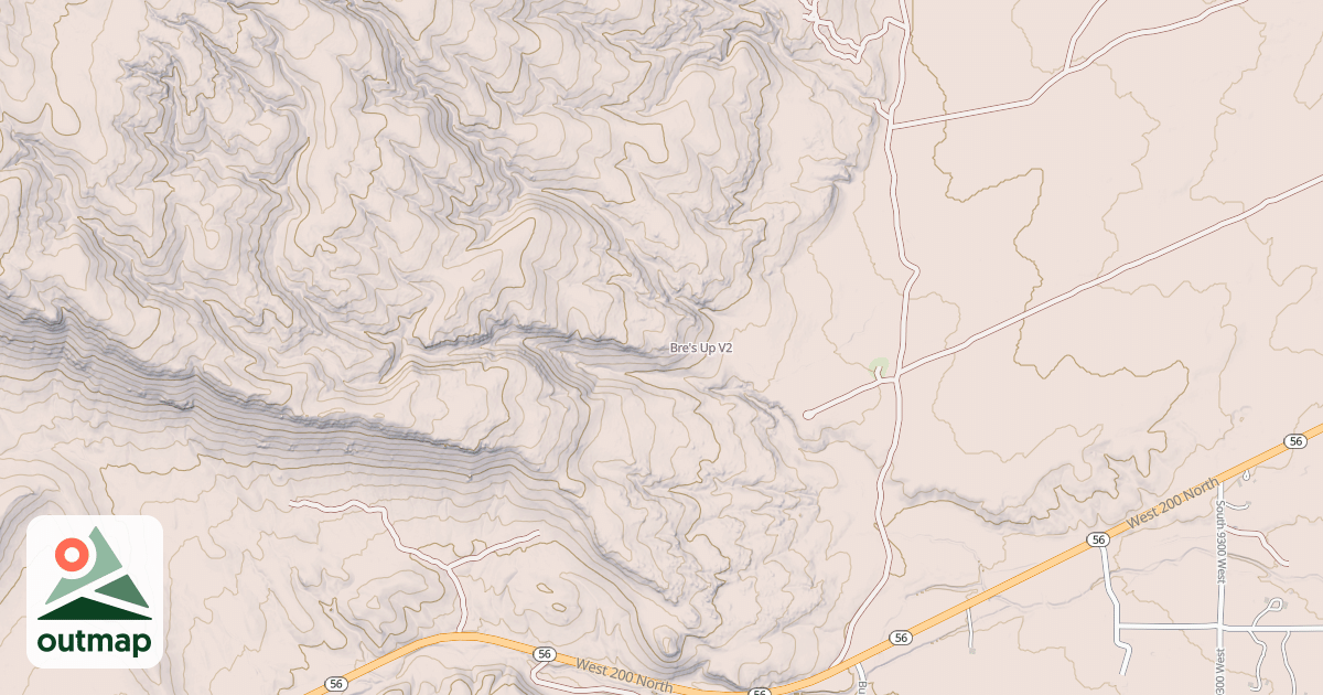 Map of Bre's Up