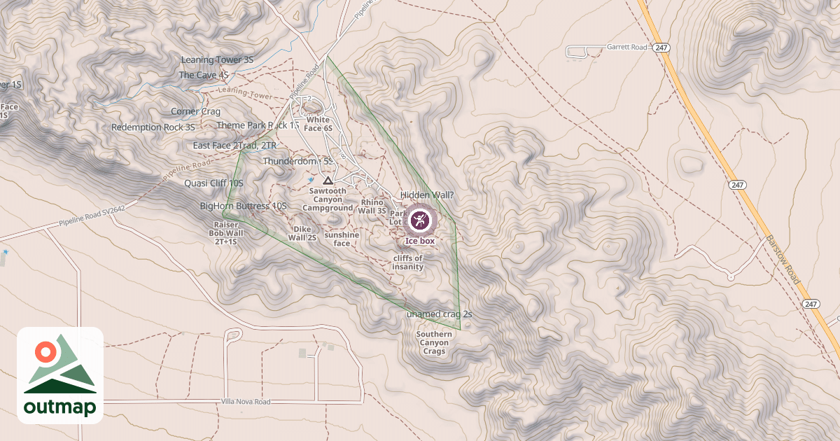 Map of Ice box
