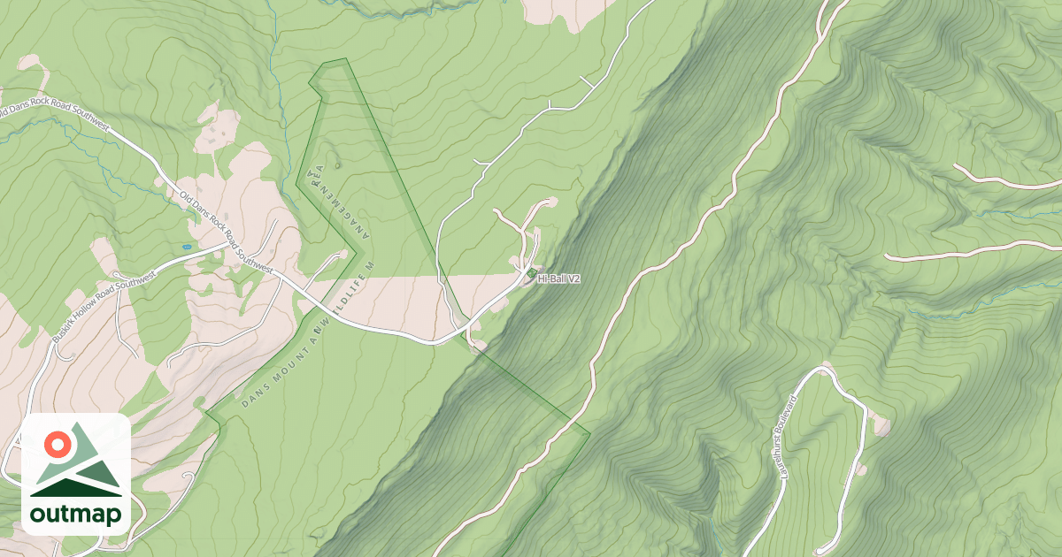 Map of Hi-Ball