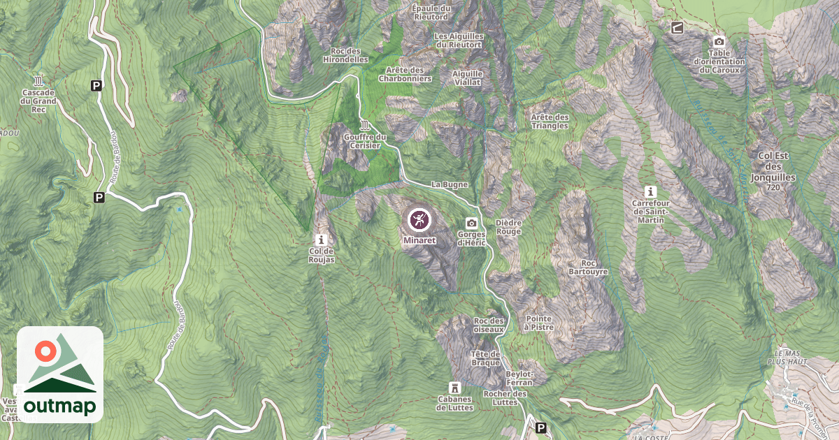 Map of Minaret