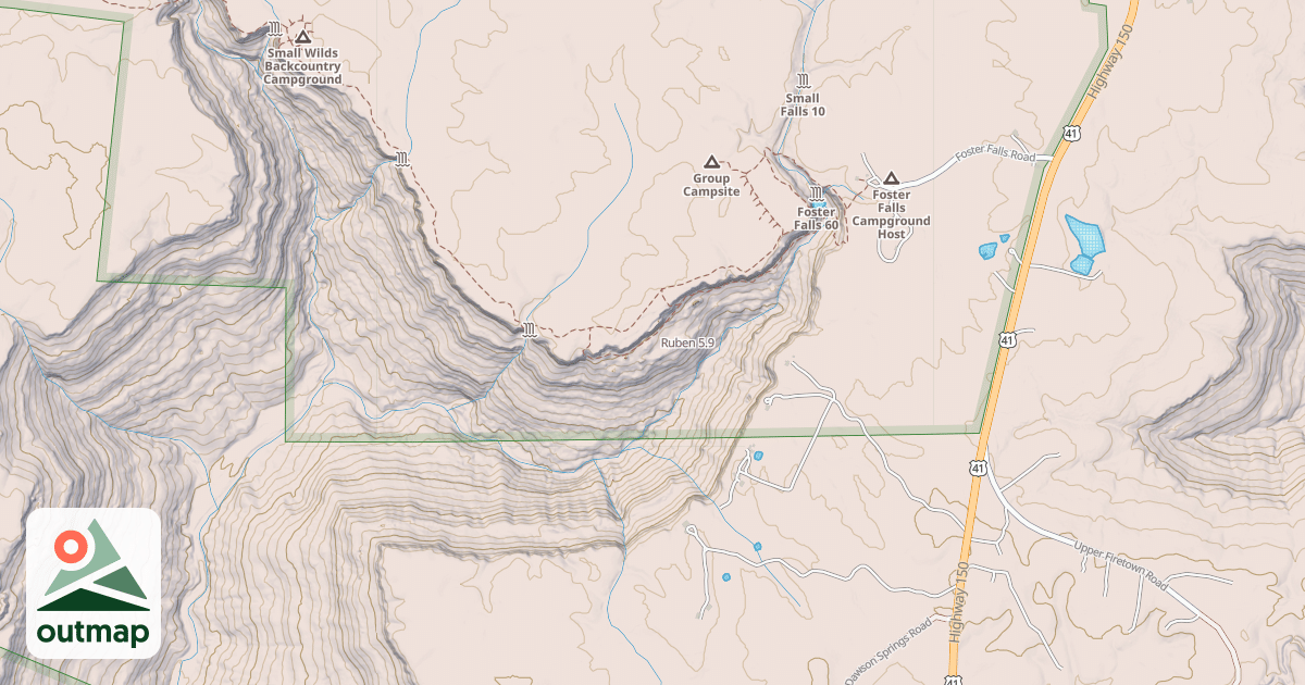 Map of Ruben