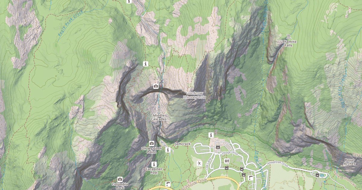 Map preview of Lost Arrow Chimney