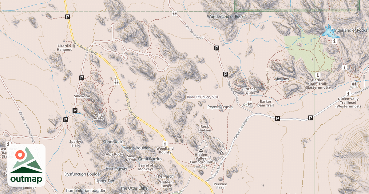 Map of Bride Of Chucky