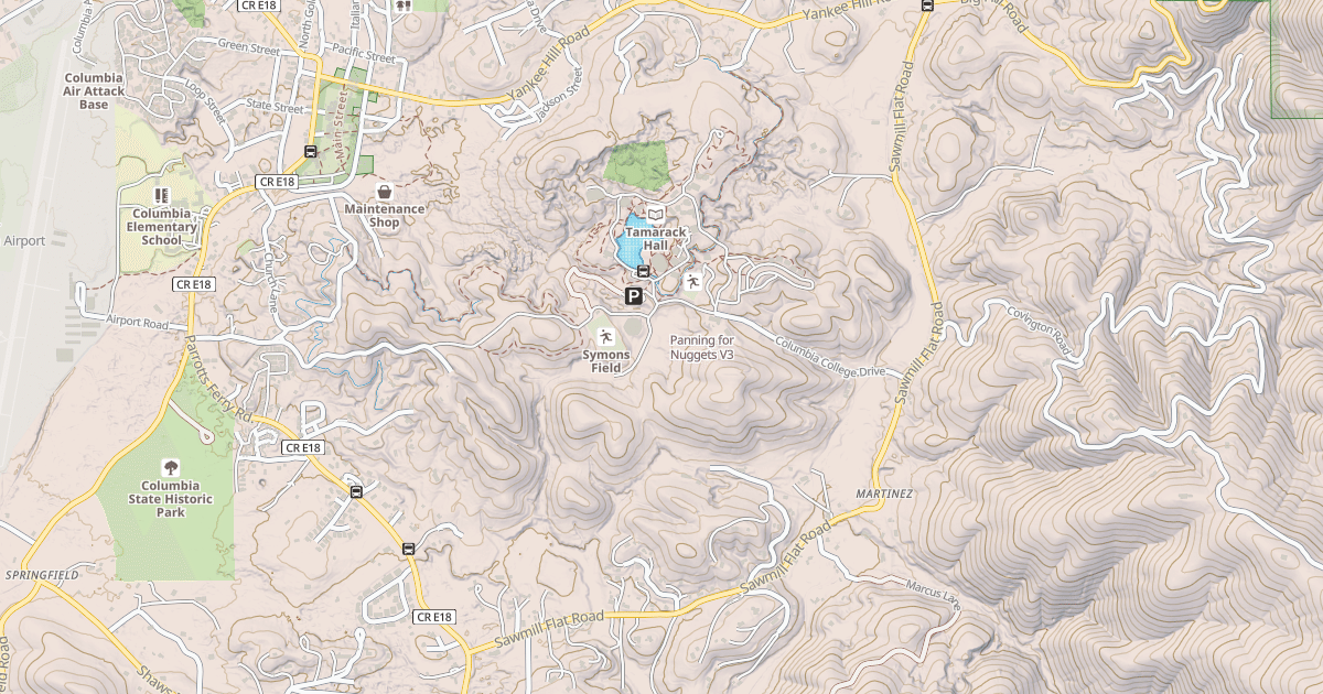Map preview of Panning for Nuggets