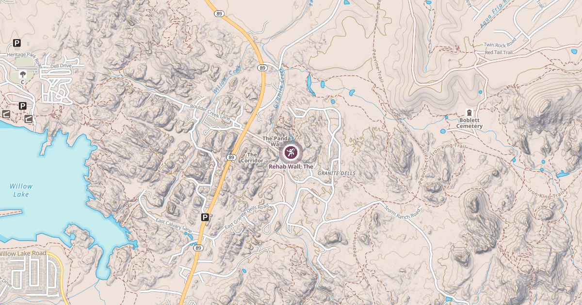 Map preview of Rehab Wall, The