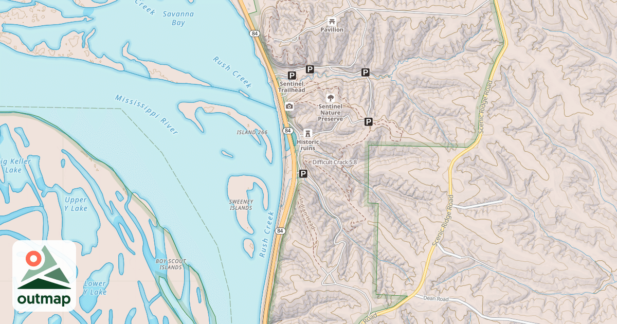 Map of Difficult Crack