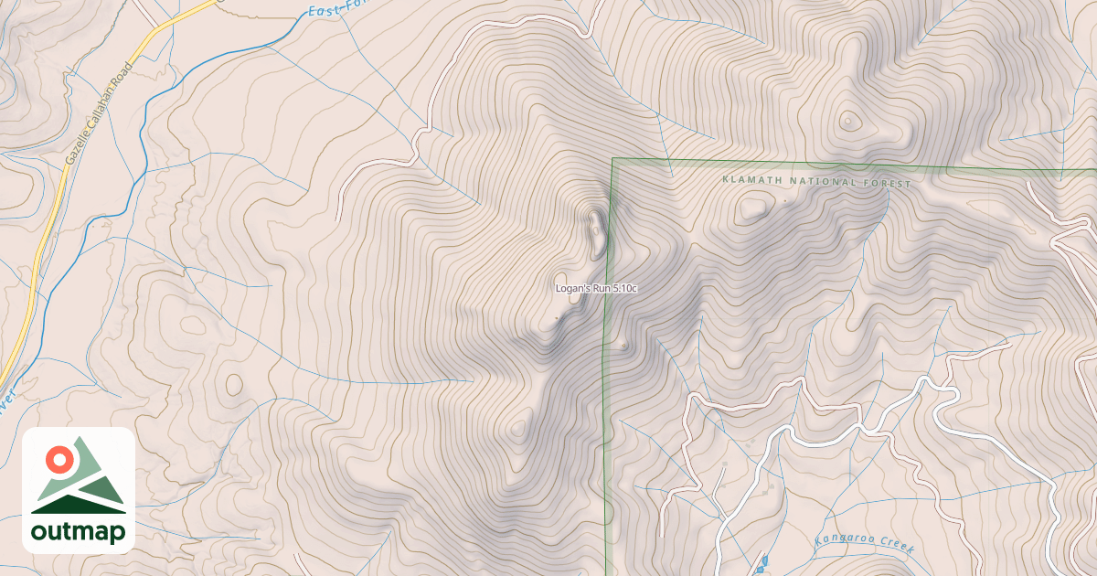Map of Logan's Run