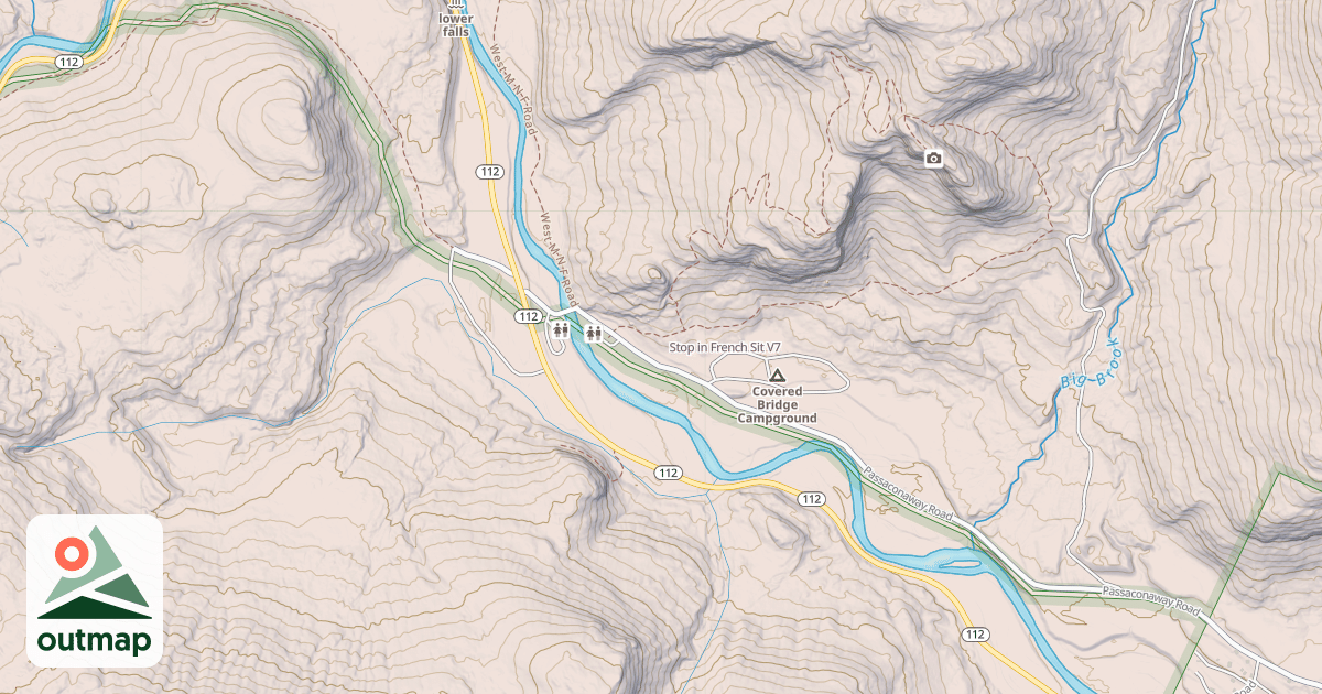 Map of Stop in French Sit