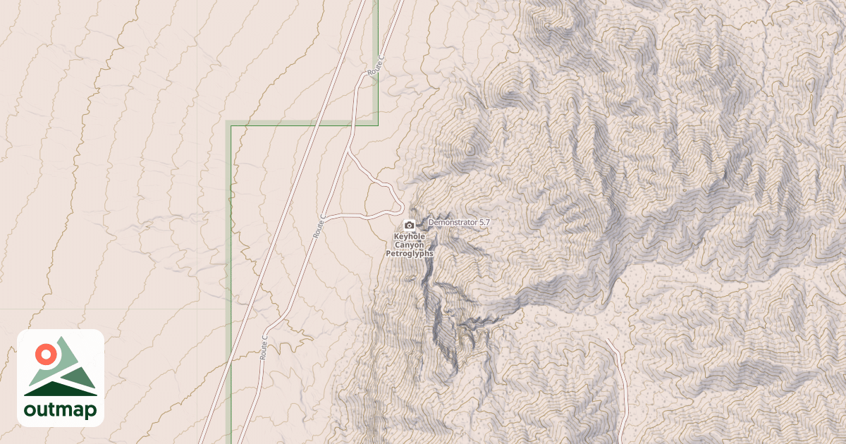 Map of Demonstrator