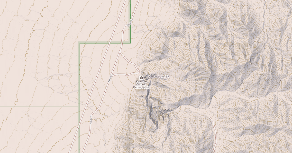 Map preview of Demonstrator
