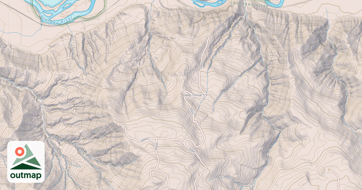 Map of Deep Throat