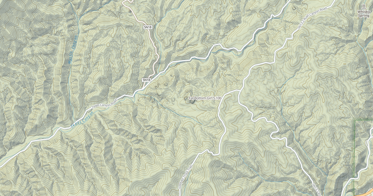 Map preview of Fat Bottom Girl