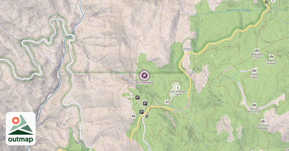 Map of Eli's Paradise