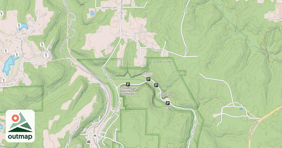 Map of Jill's