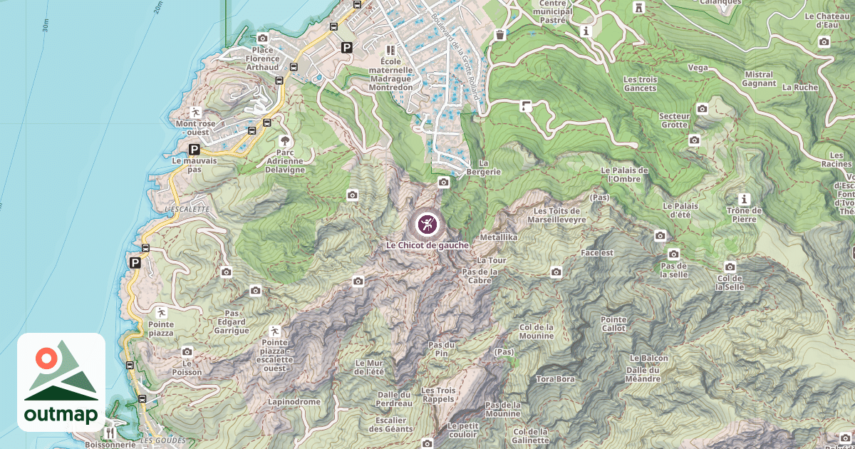 Map of Le Chicot de gauche