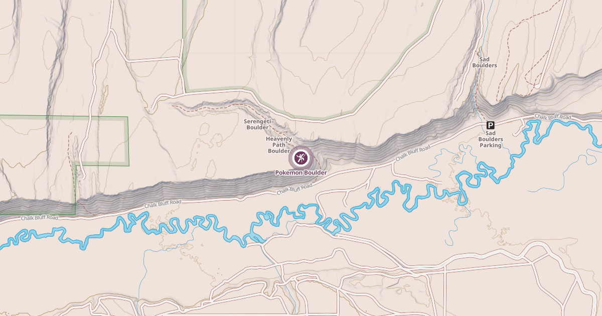 Map preview of Pokemon Boulder