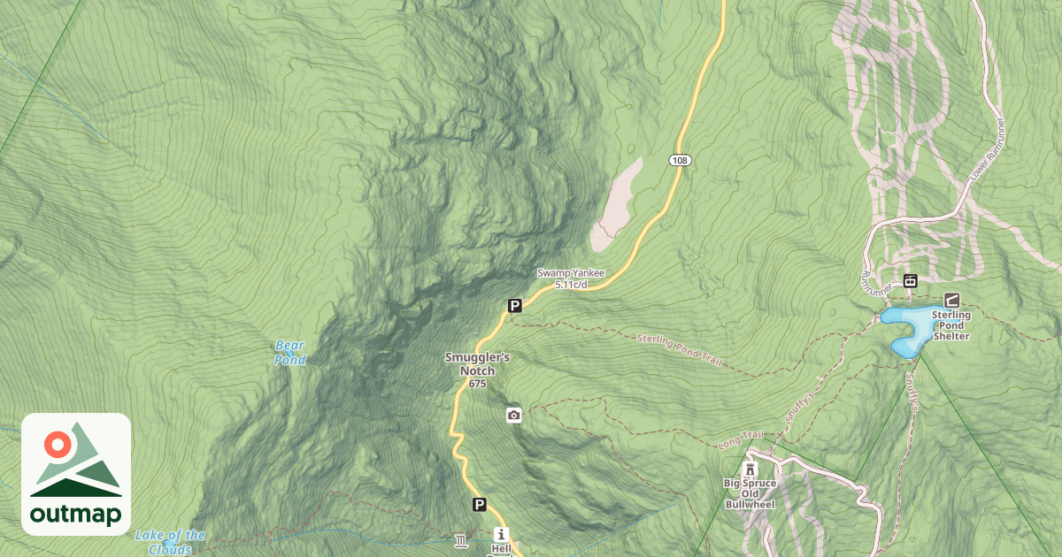 Map of Swamp Yankee