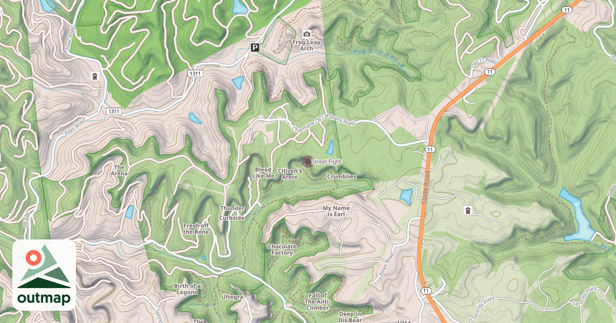 Map of Street Fight