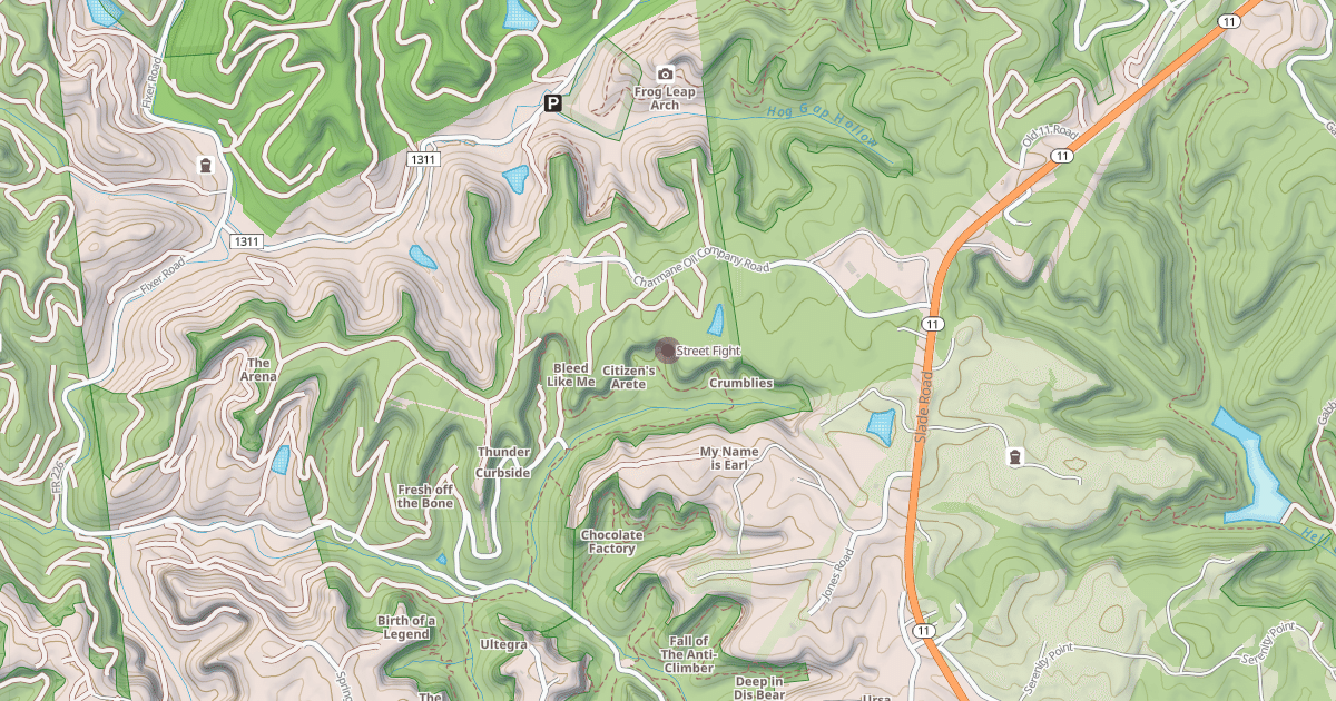 Map preview of Street Fight