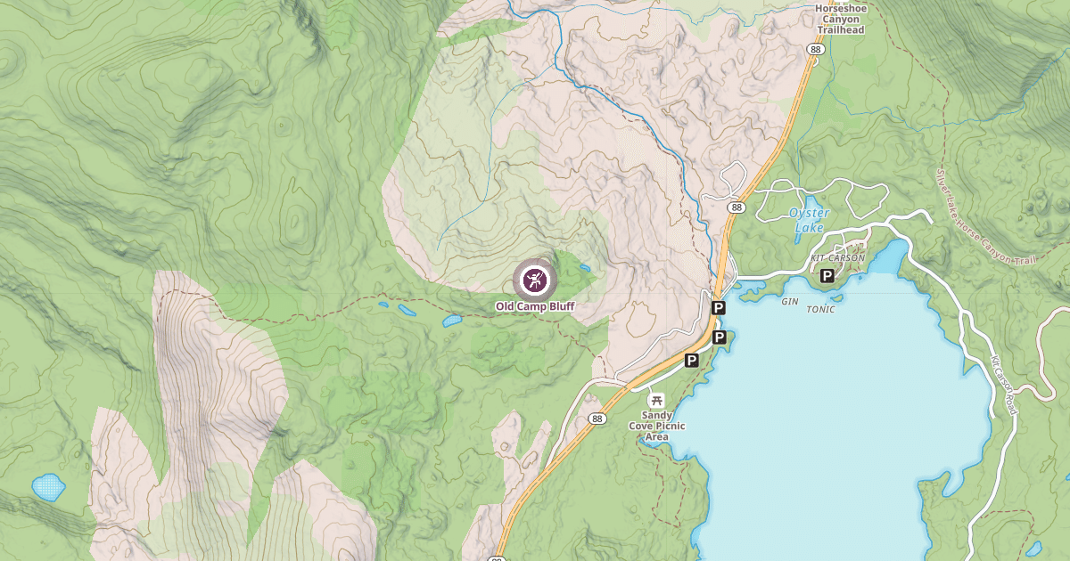 Map preview of Old Camp Bluff