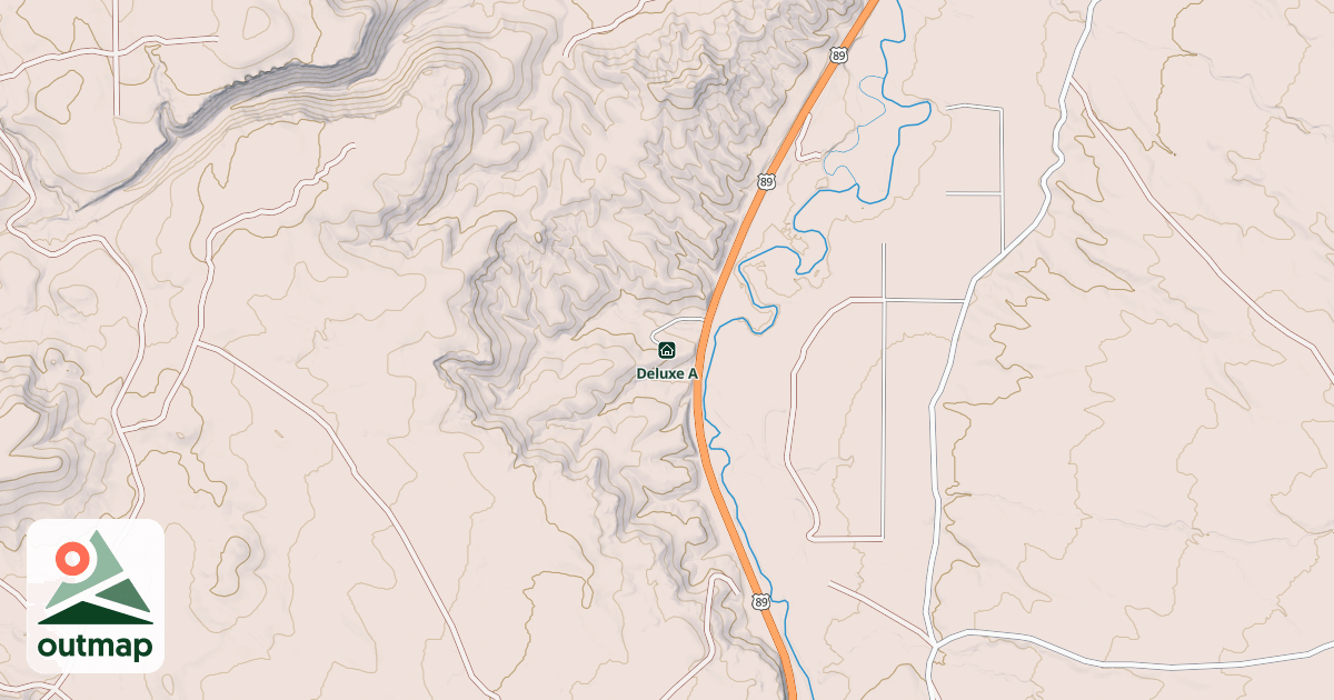 Map of Deluxe A