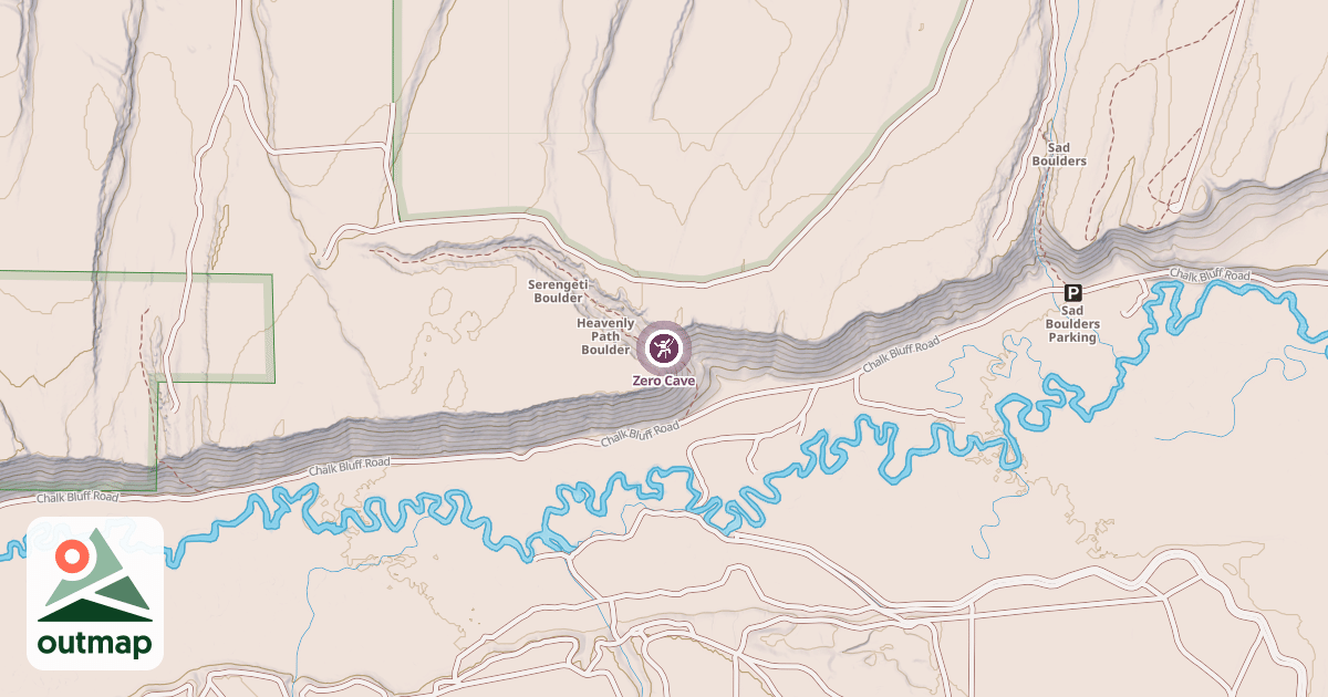 Map of Zero Cave