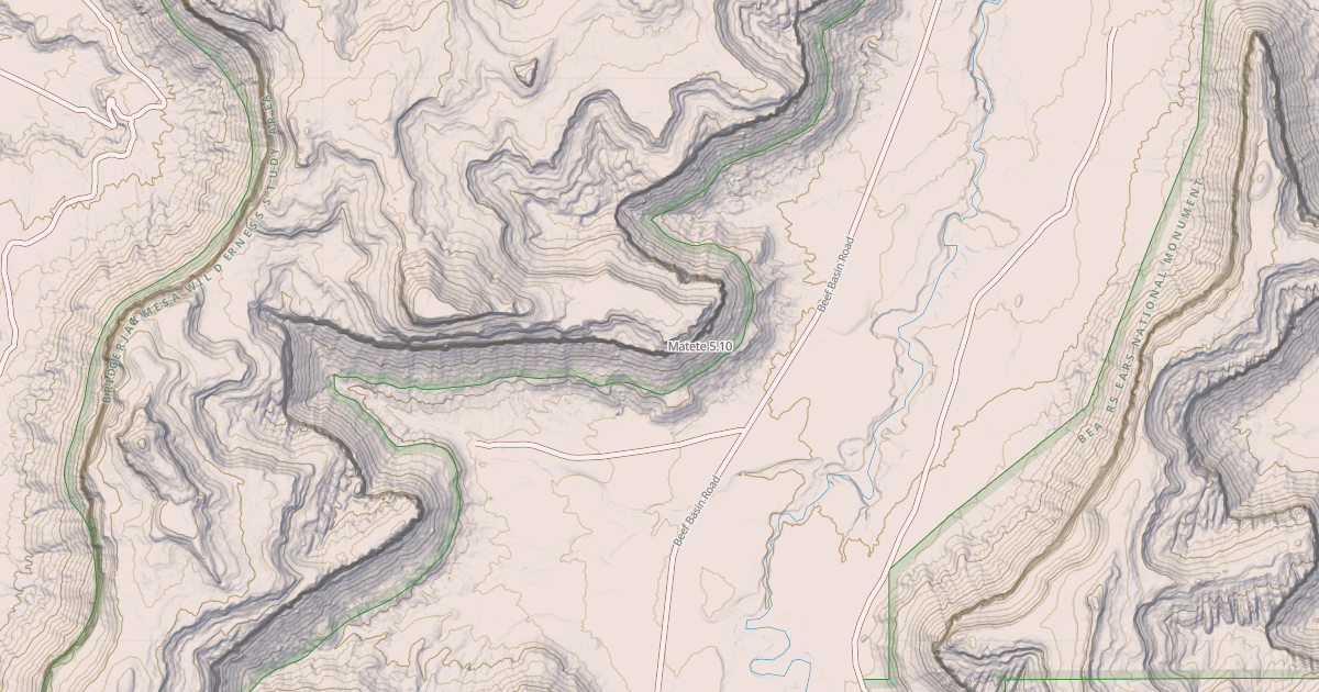 Map preview of Matete