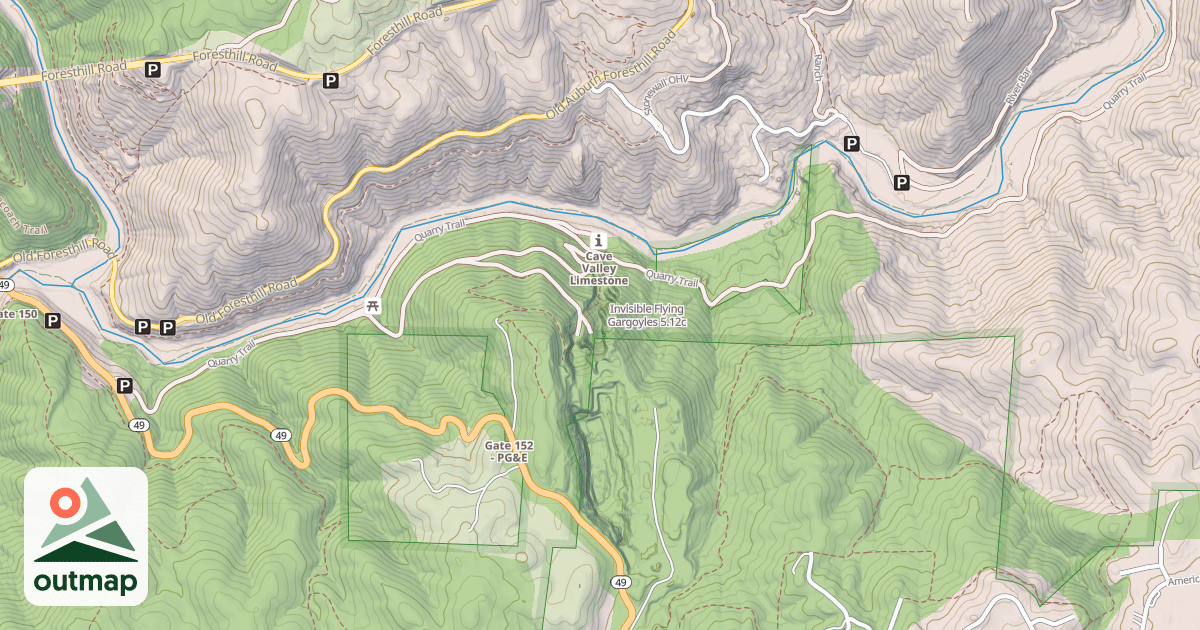 Map of Invisible Flying Gargoyles