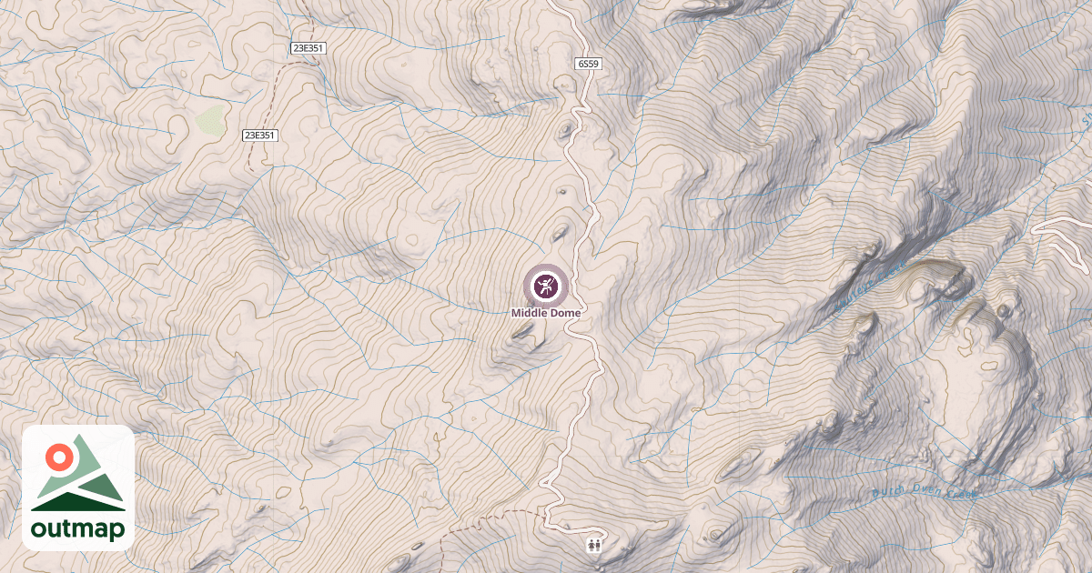 Map of Middle Dome