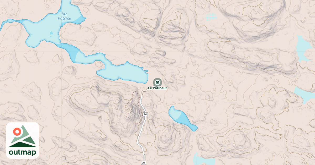 Map of Le Patineur
