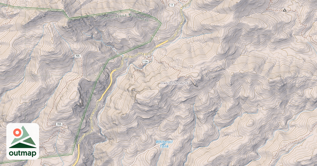Map of Crack to Chimney