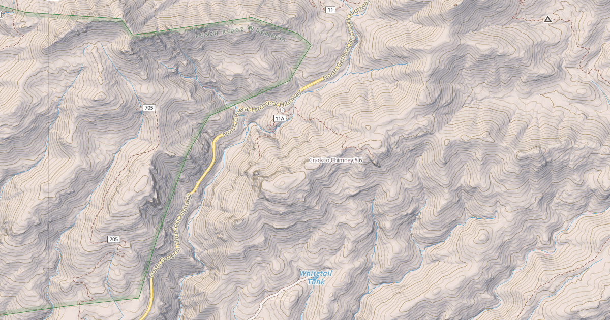 Map preview of Crack to Chimney