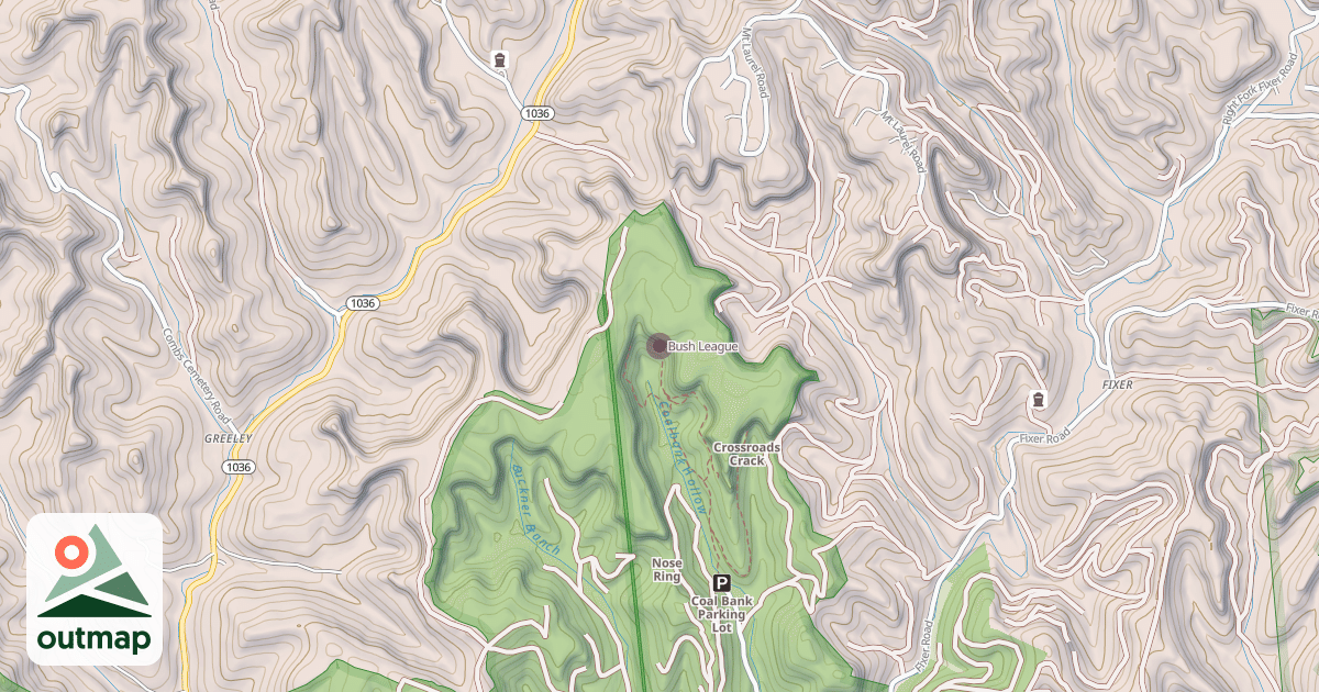 Map of Bush League