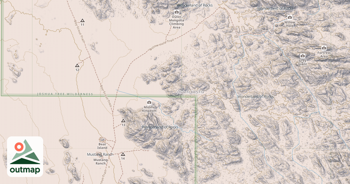Map of Chute To Kill