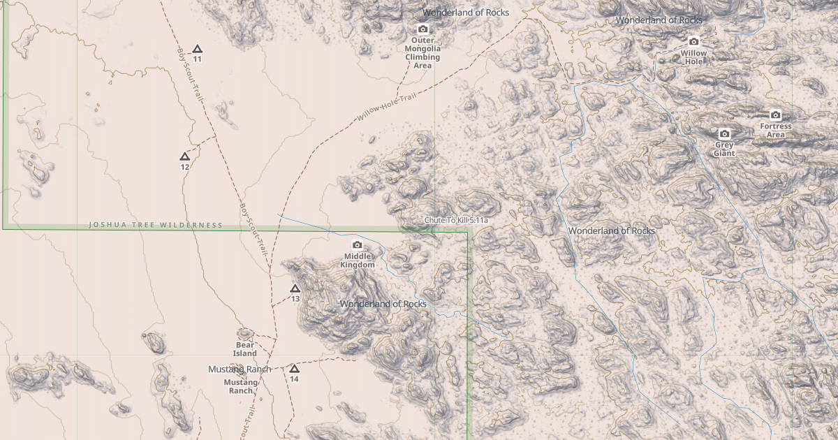 Map preview of Chute To Kill